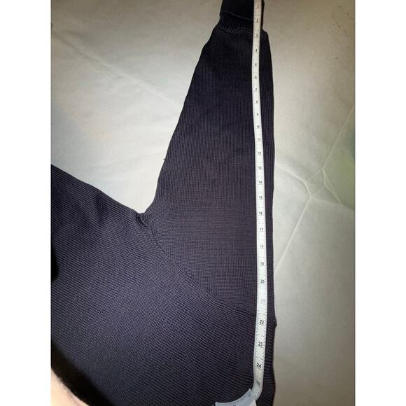 2/$35 Vintage Academia Old Money Custom 100% Wool Navy cardigan Womens Medium - Picture 8 of 9